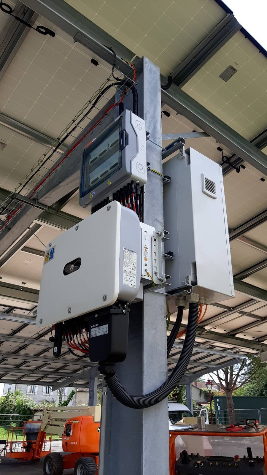 Coffrets de connexion panneaux photovoltaïques
